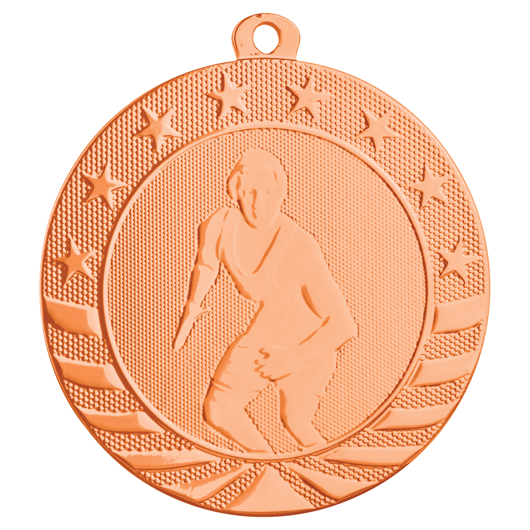 Male Wrestling Starbrite Medal-Bronze