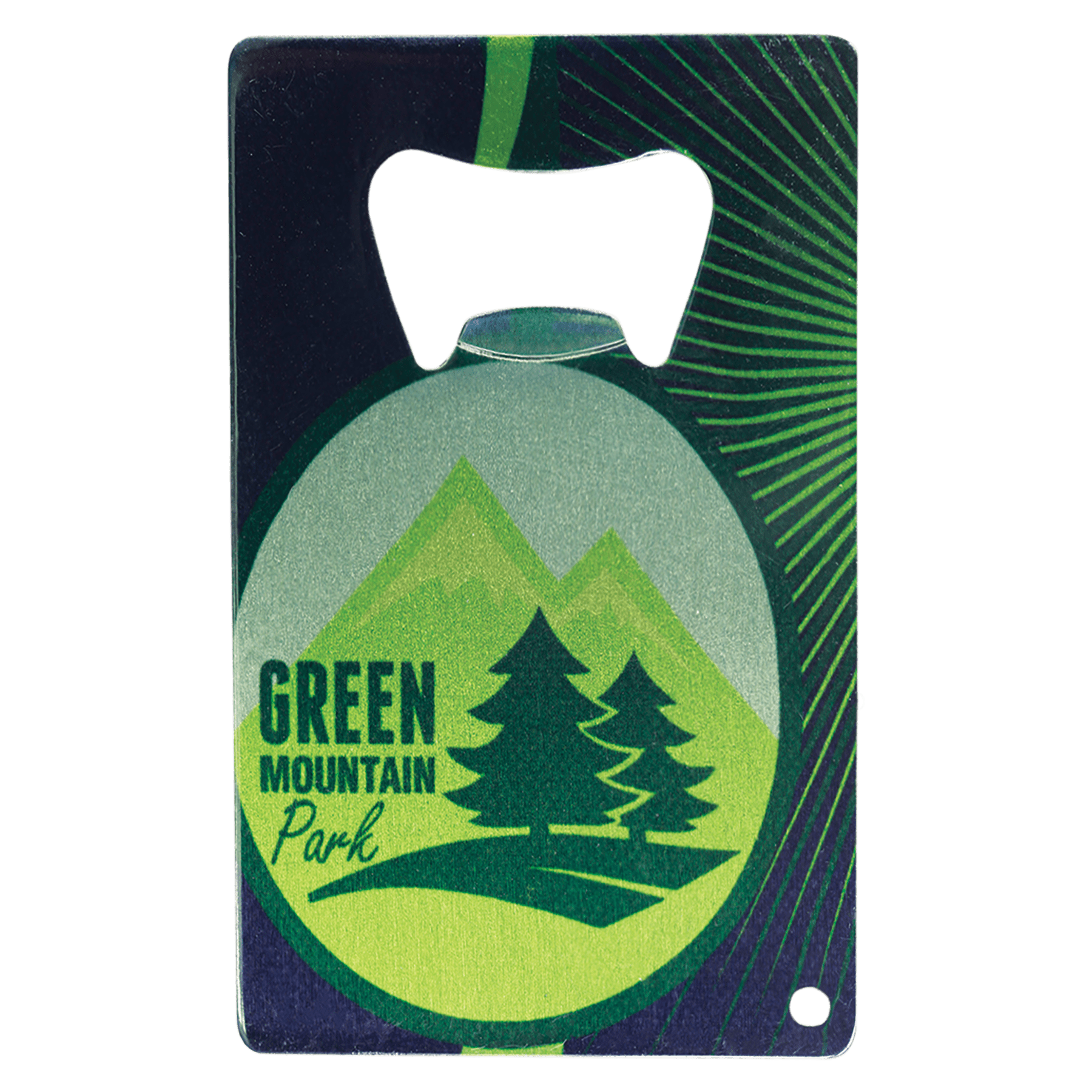 2-Sided Stainless Steel Rectangle Bottle Opener