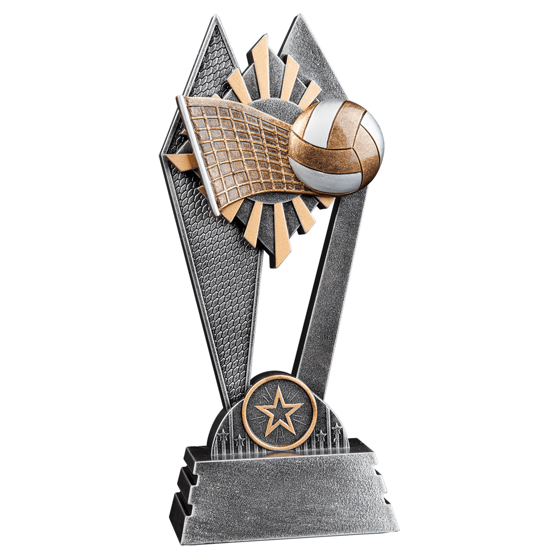 Volleyball Sun Ray Award-8"
