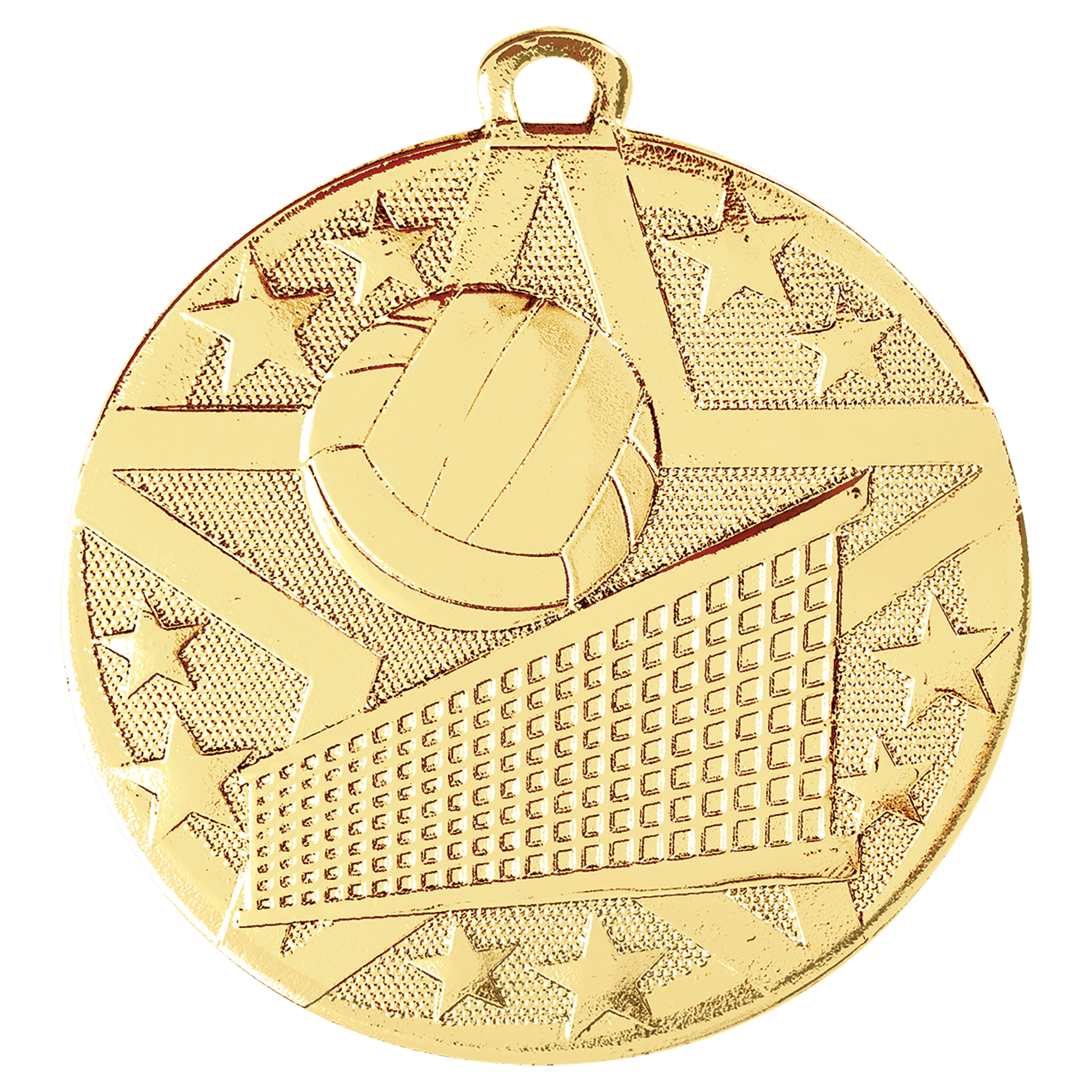 Volleyball Superstar Medal-Gold