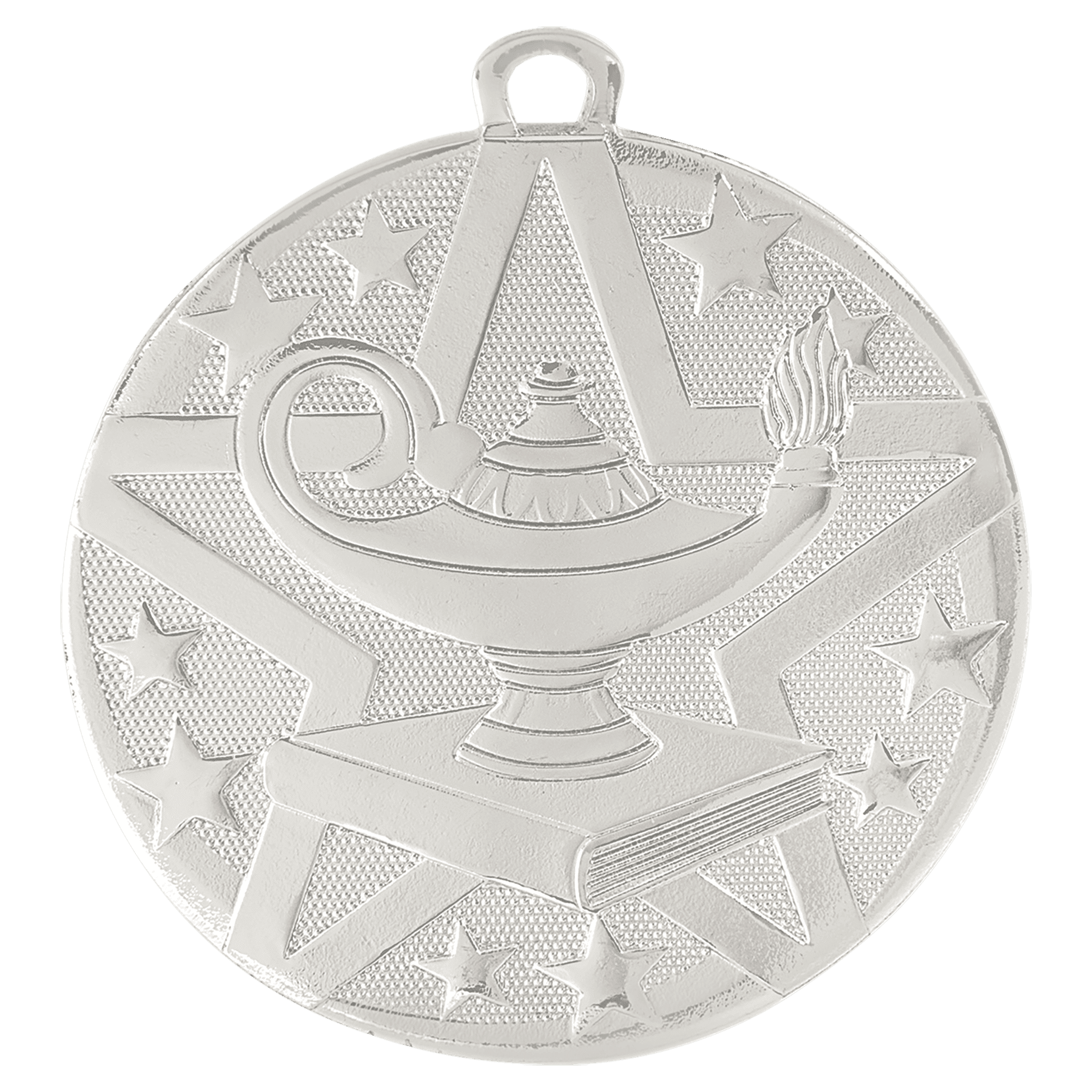 Lamp of Knowledge Superstar Medal-Silver