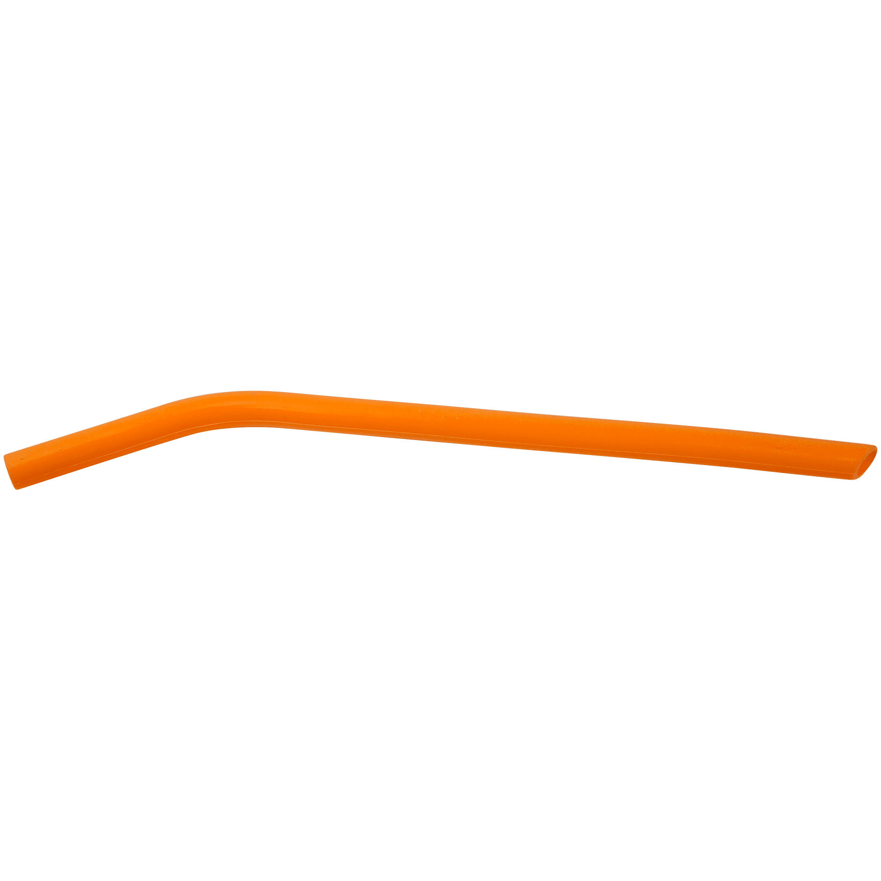 Orange Polar Camel Silicone Straw-7/16"