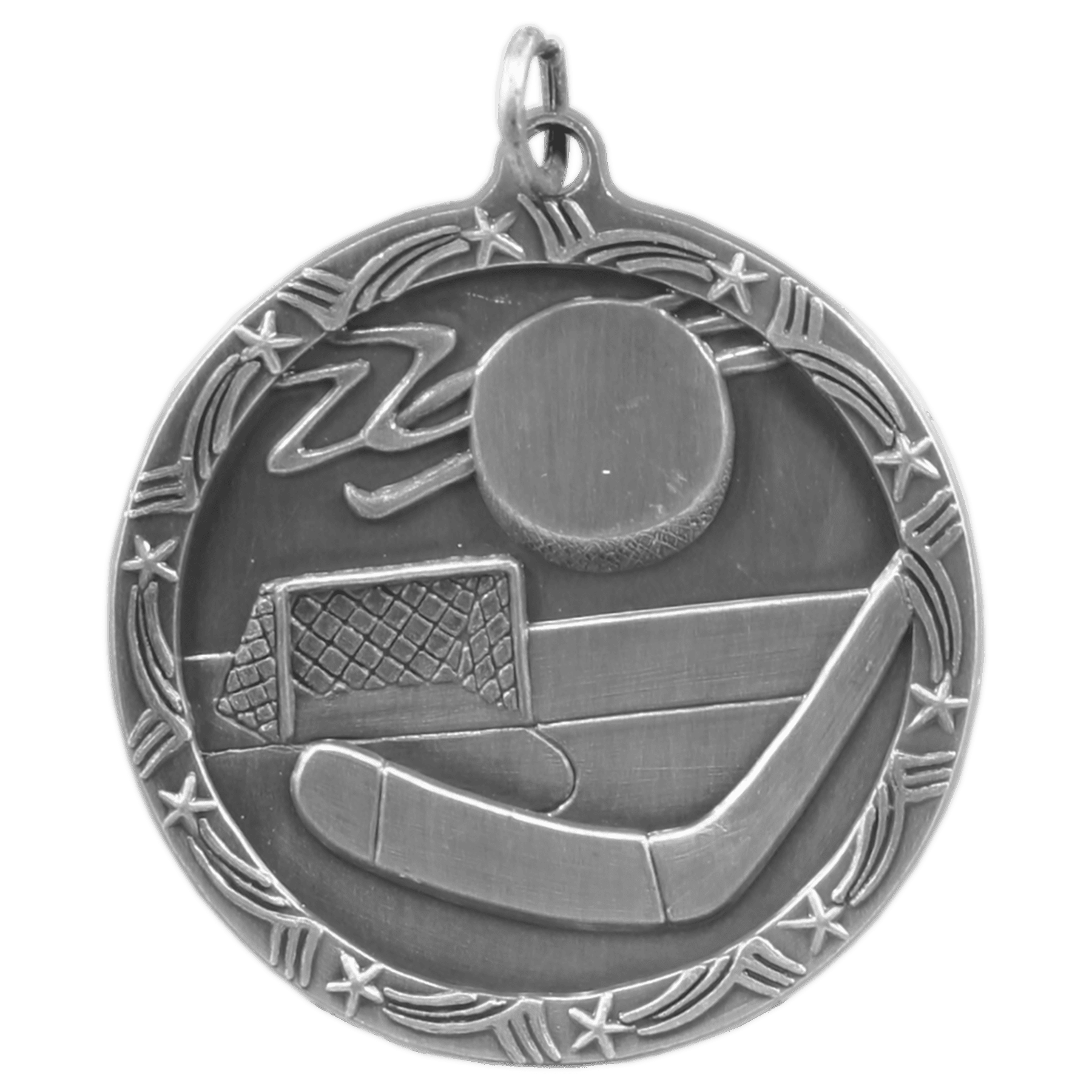 Hockey Shooting Star Medal-Silver