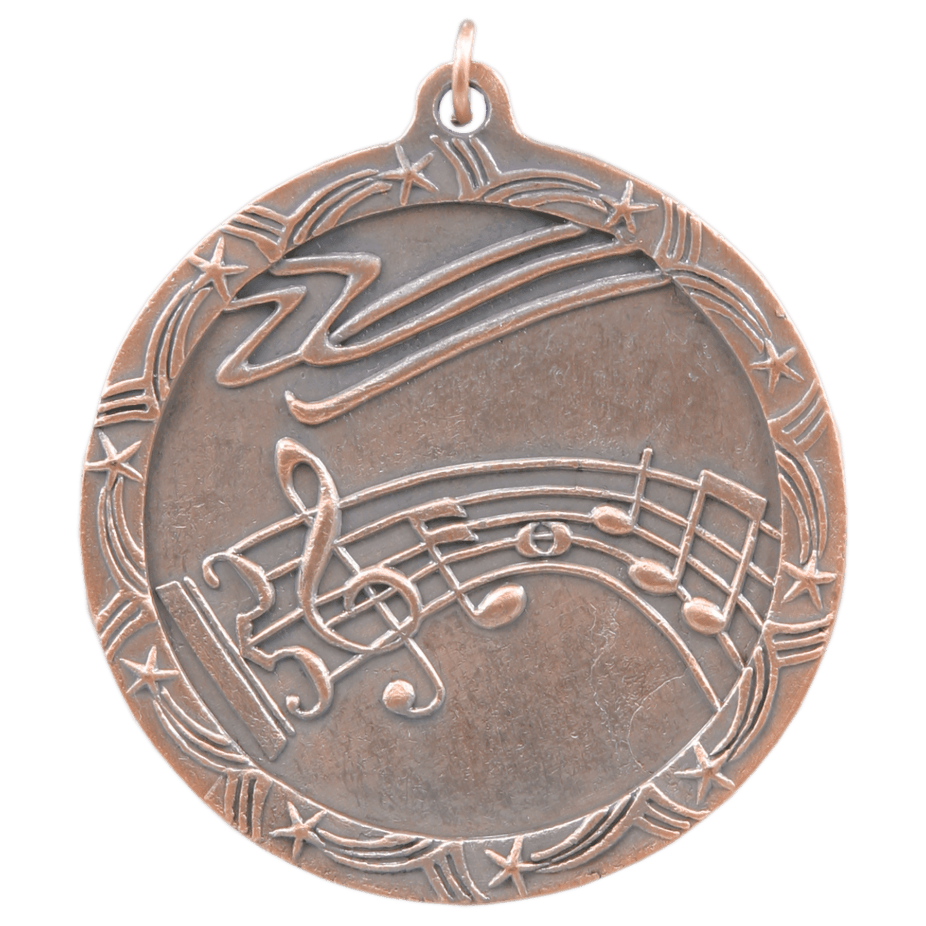 Music Shooting Star Medal-Bronze
