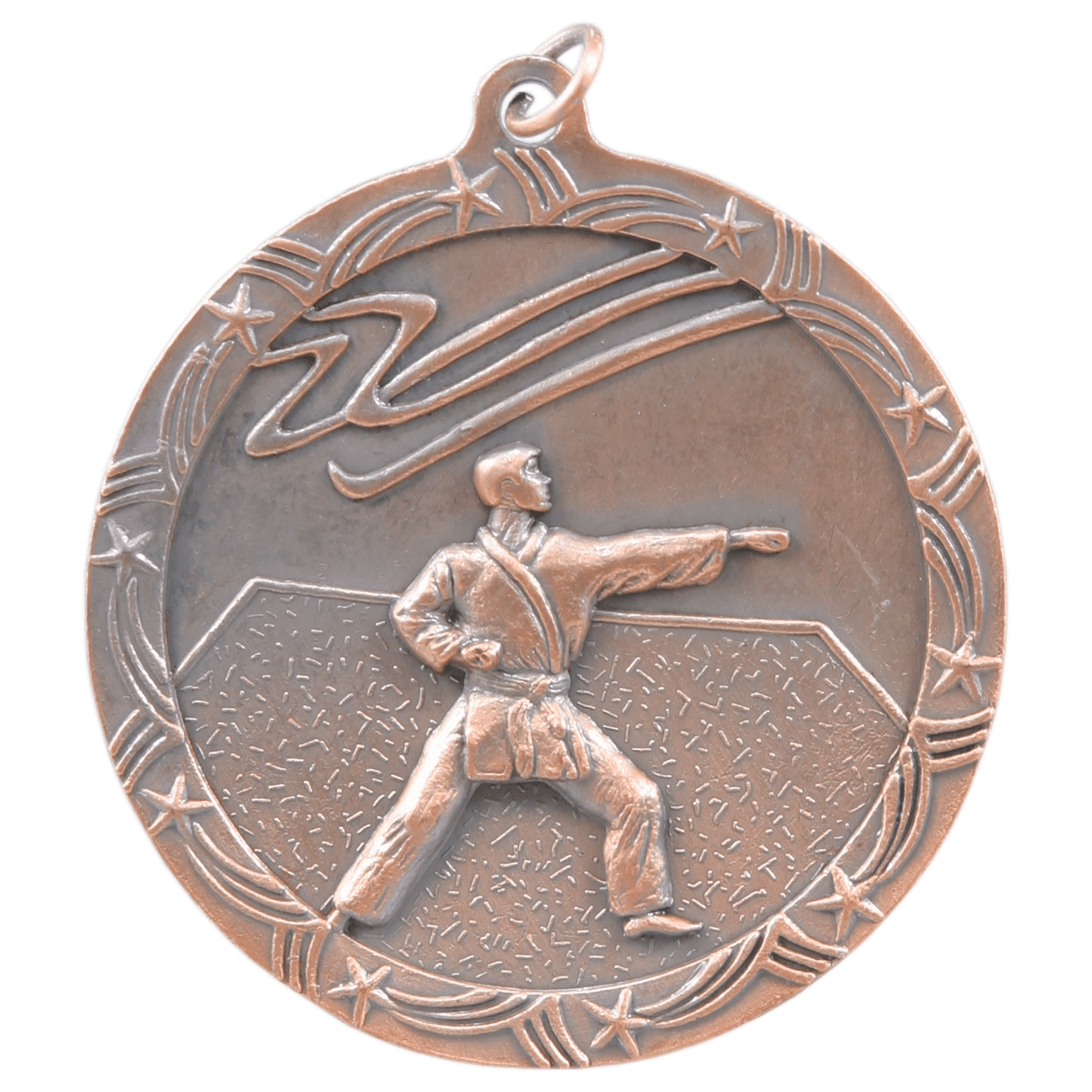 Martial Arts Shooting Star Medal-Bronze