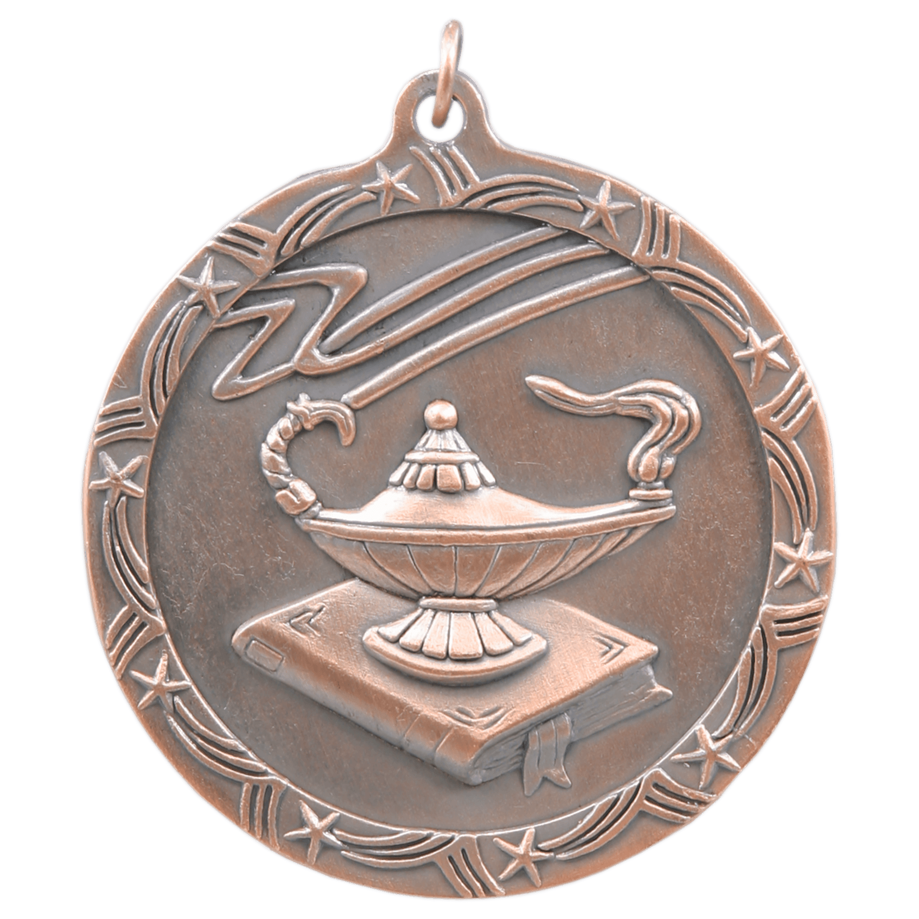 Lamp of Knowledge Shooting Star Medal-Bronze