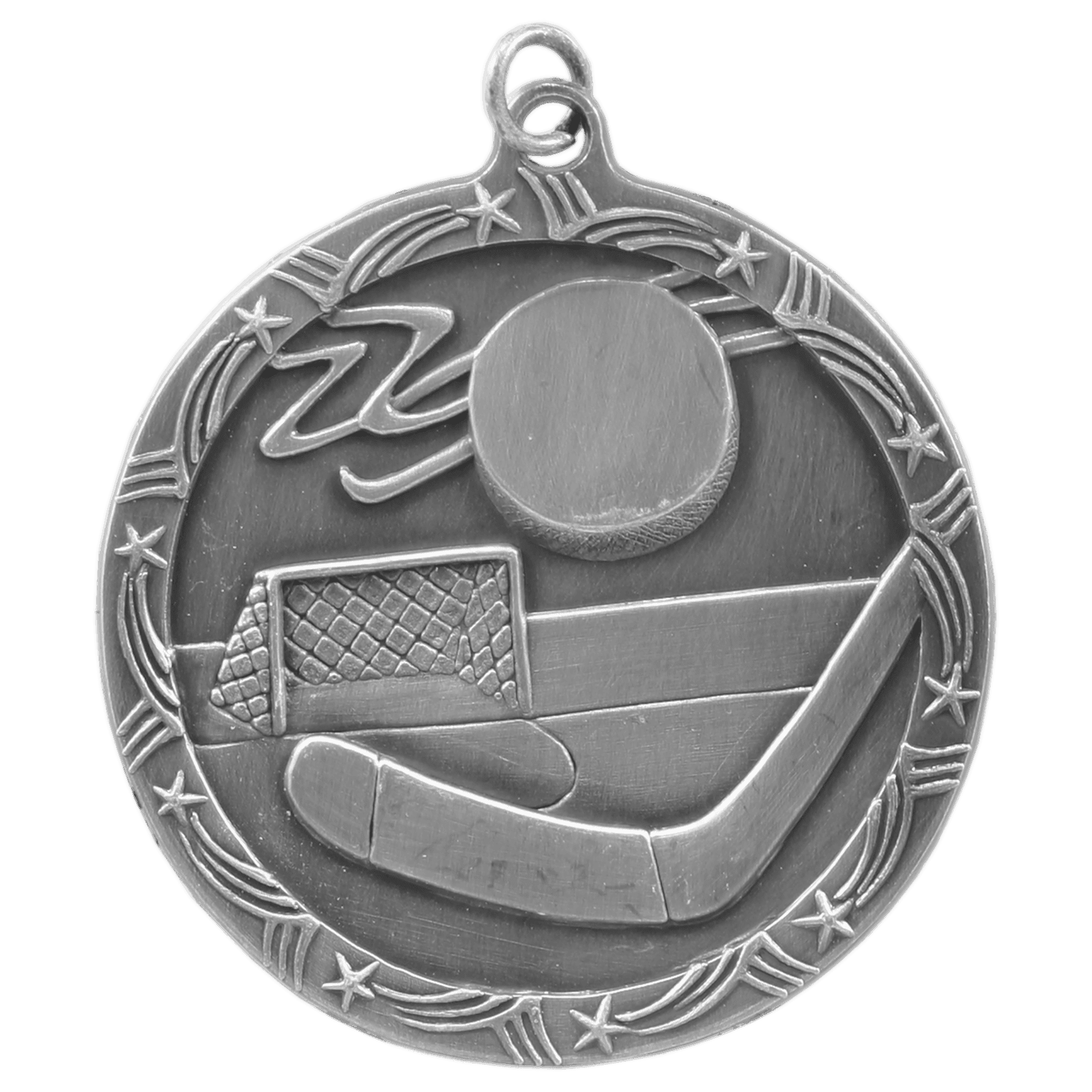 Hockey Shooting Star Medal-Silver