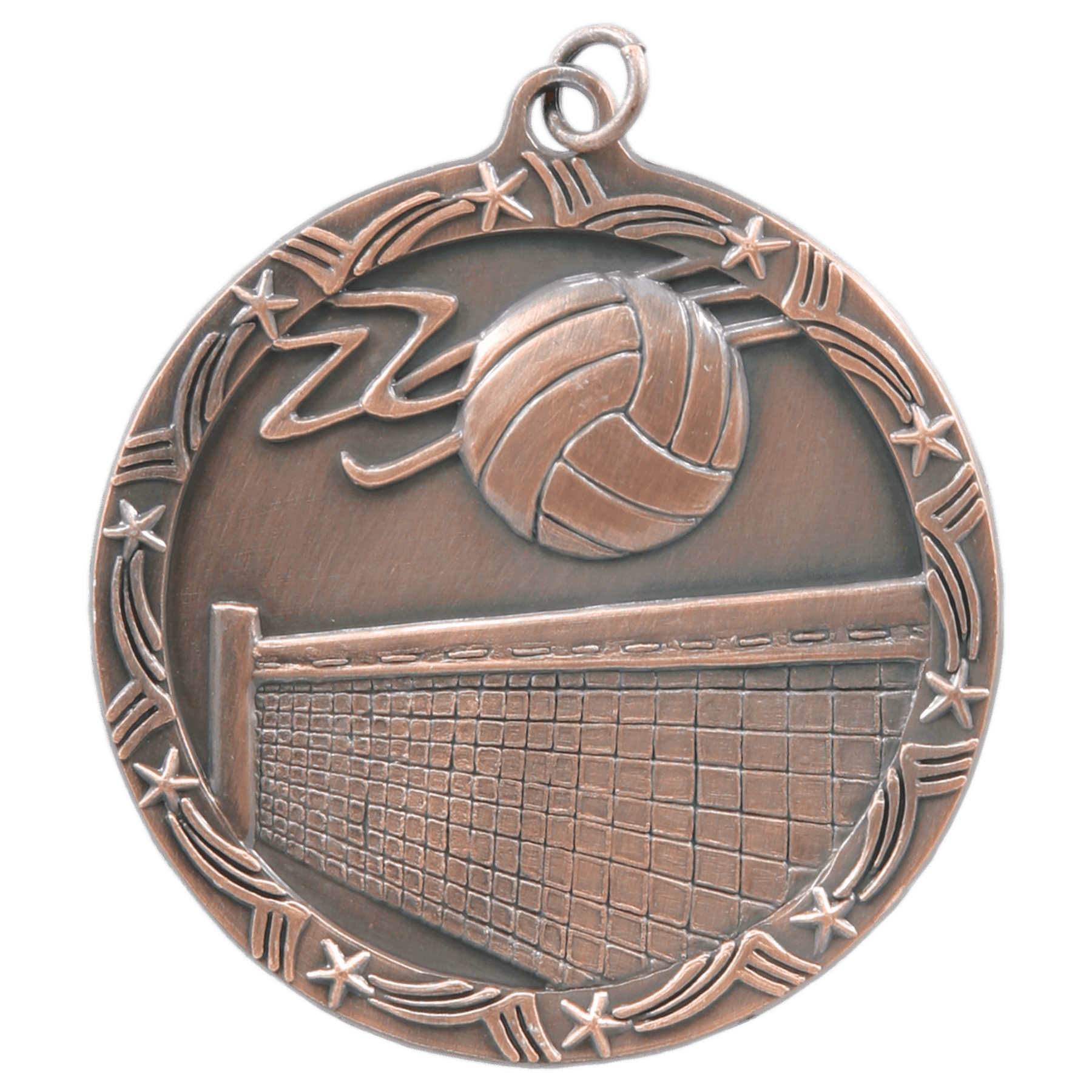 Volleyball Shooting Star Medal-Bronze