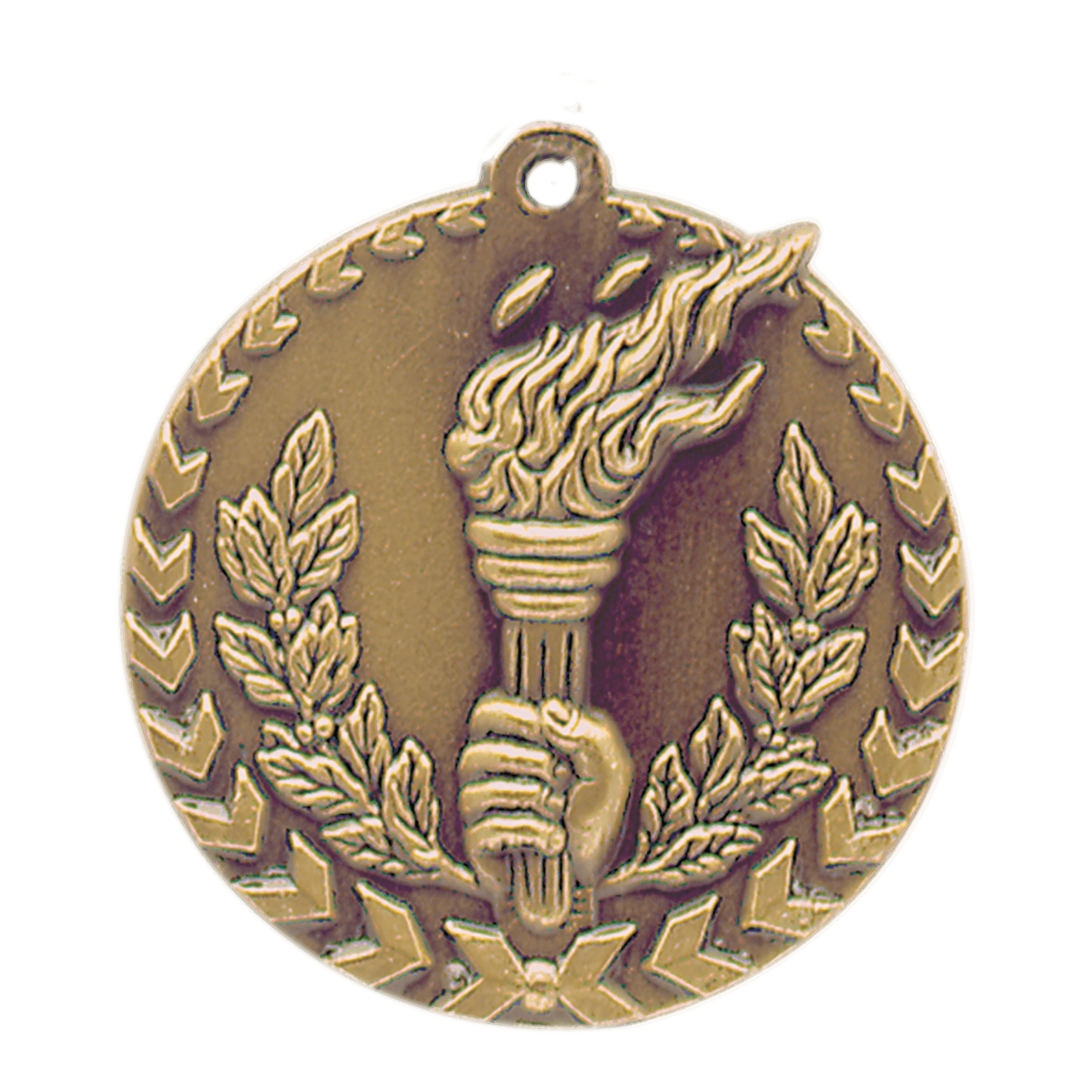 Torch Millennium Medal-Gold