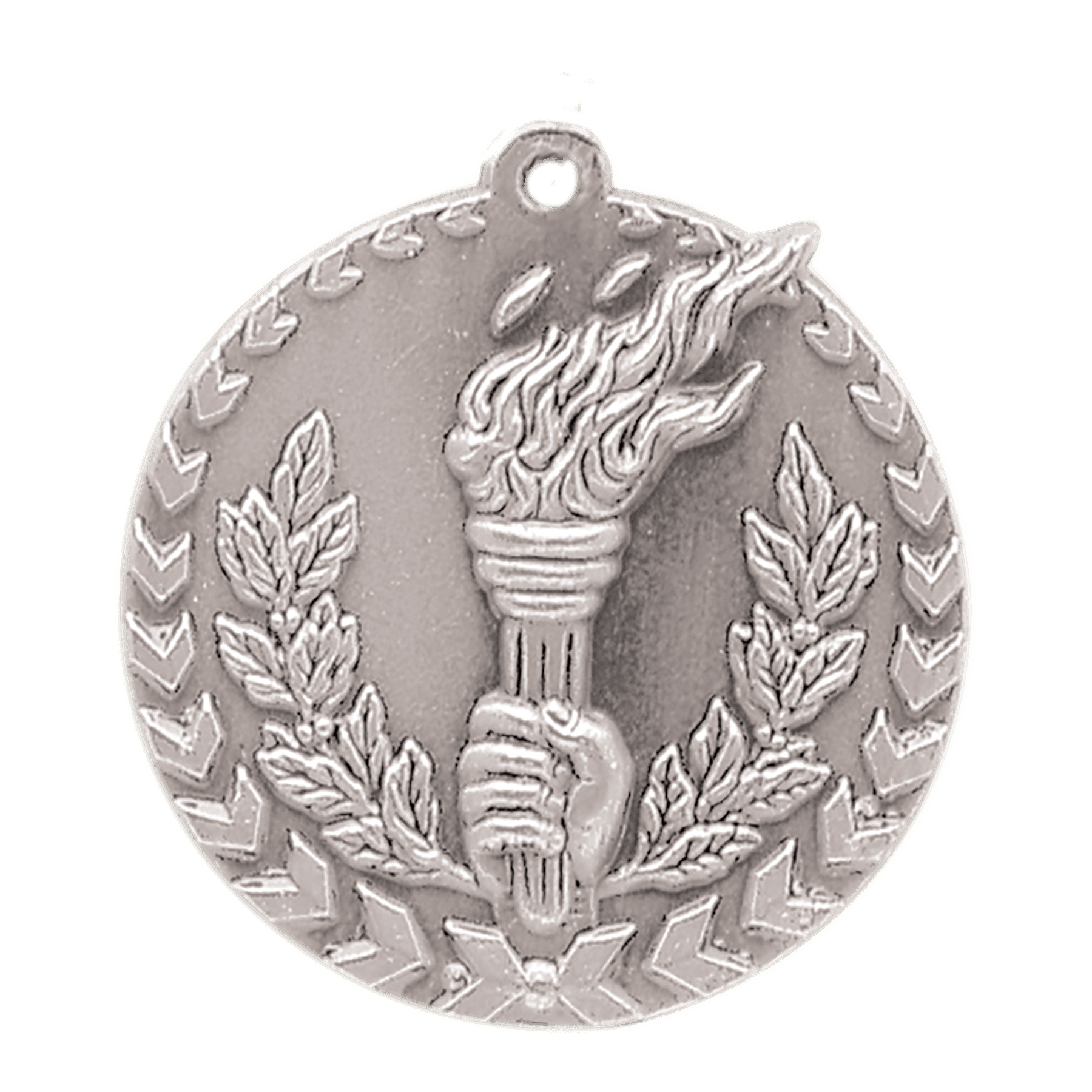 Torch Millennium Medal-Silver