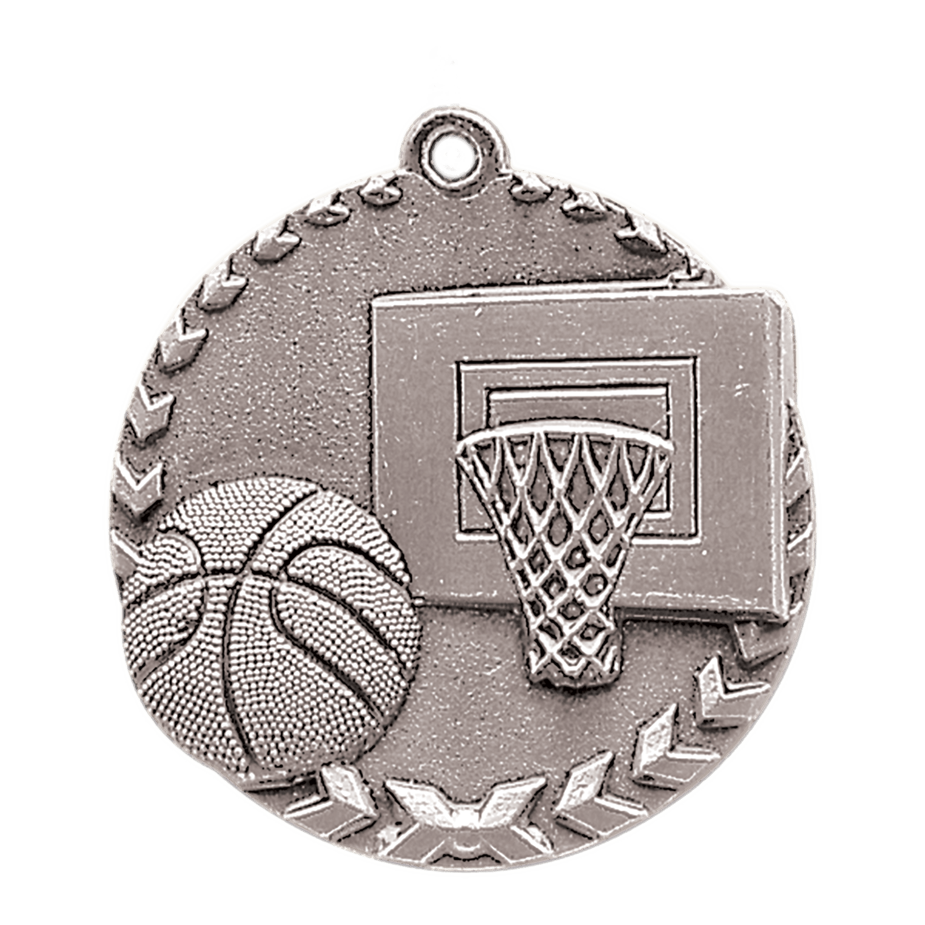 Basketball Millennium Medal-Silver