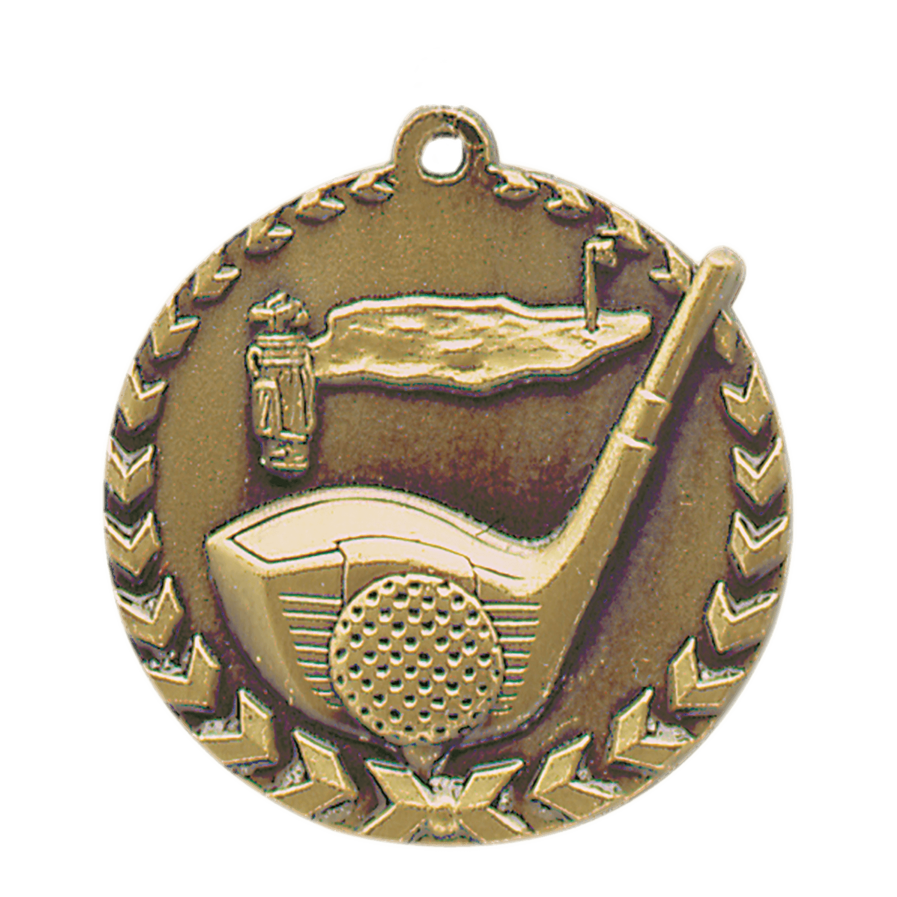 Golf Millennium Medal-Gold