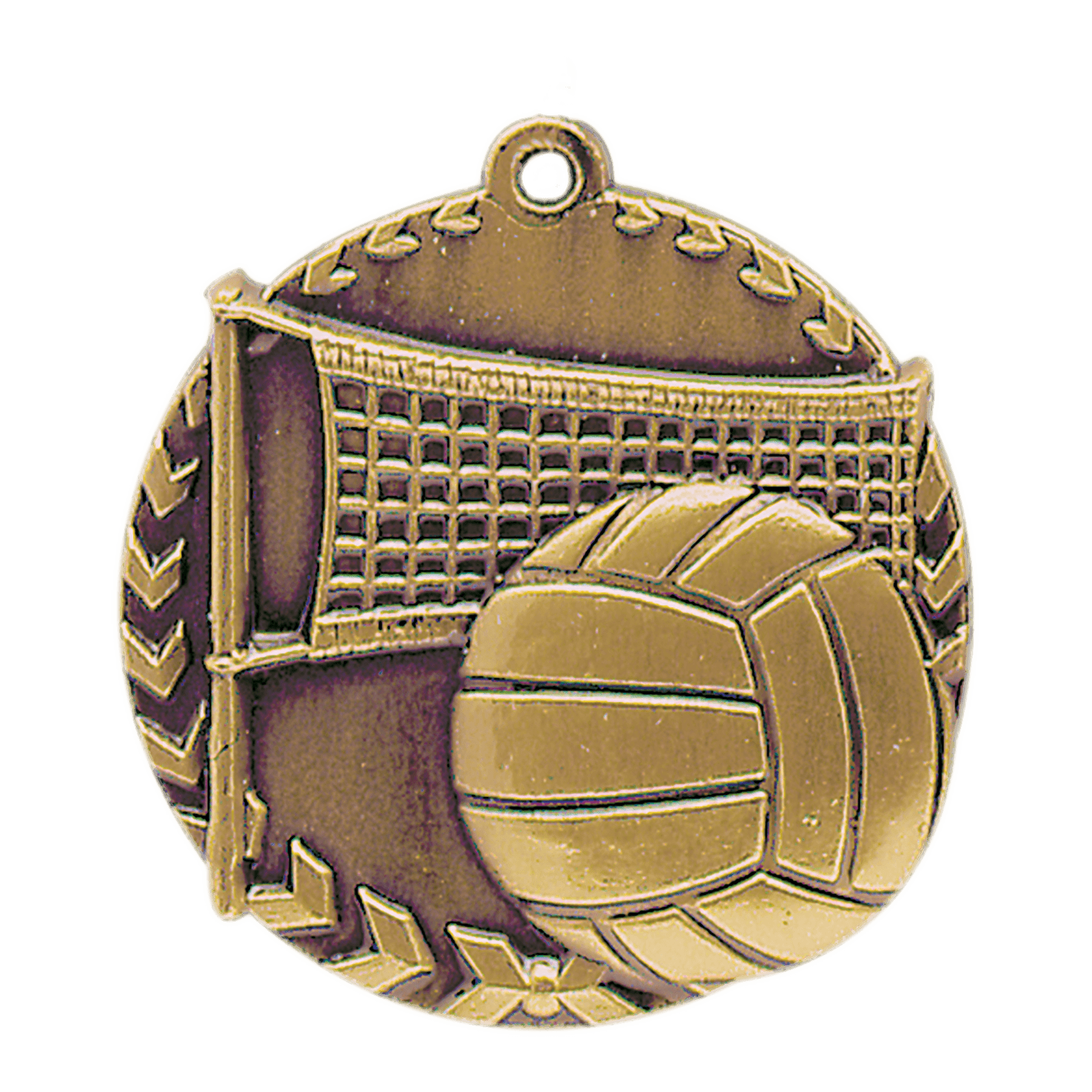 Volleyball Millennium Medal-Gold