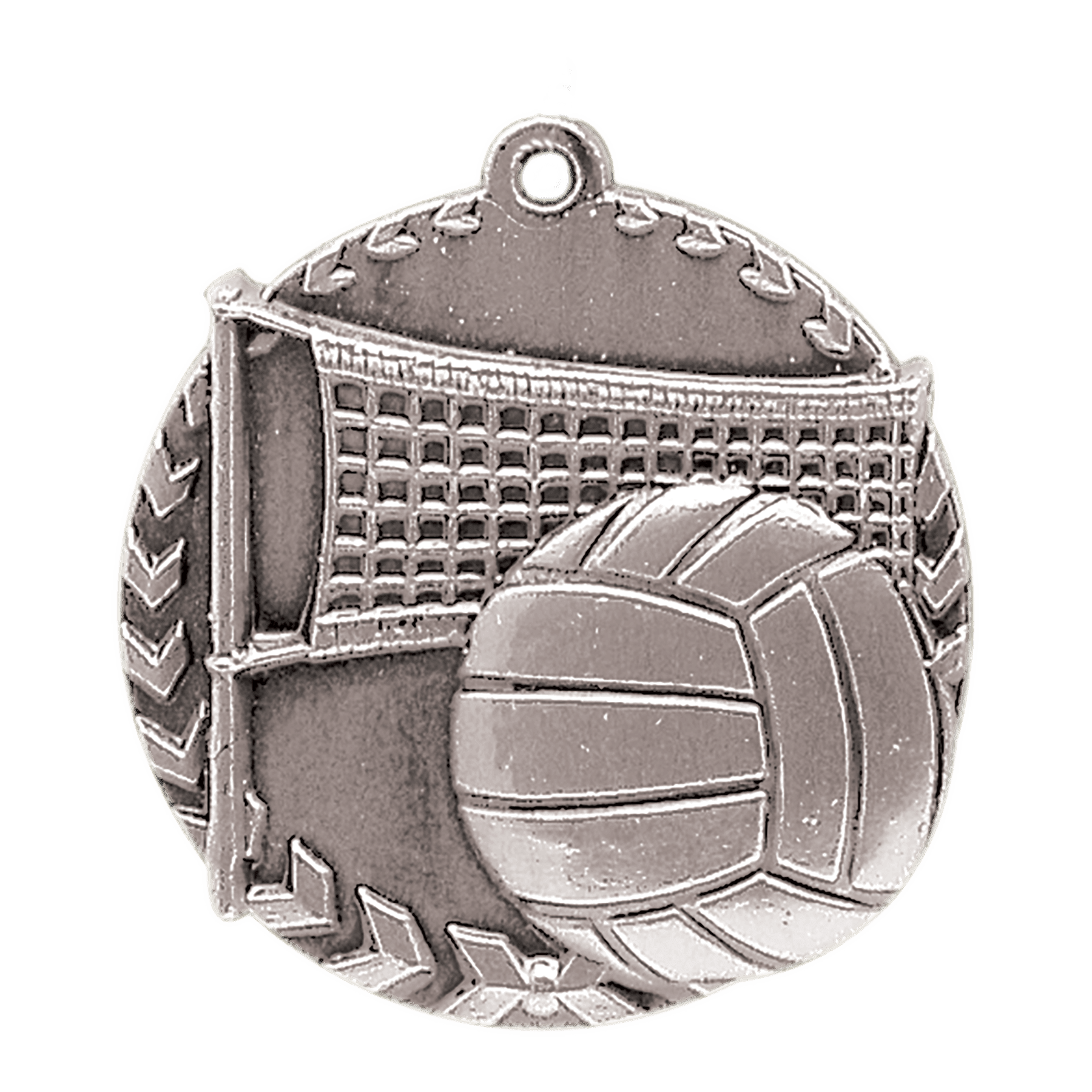 Volleyball Millennium Medal-Silver