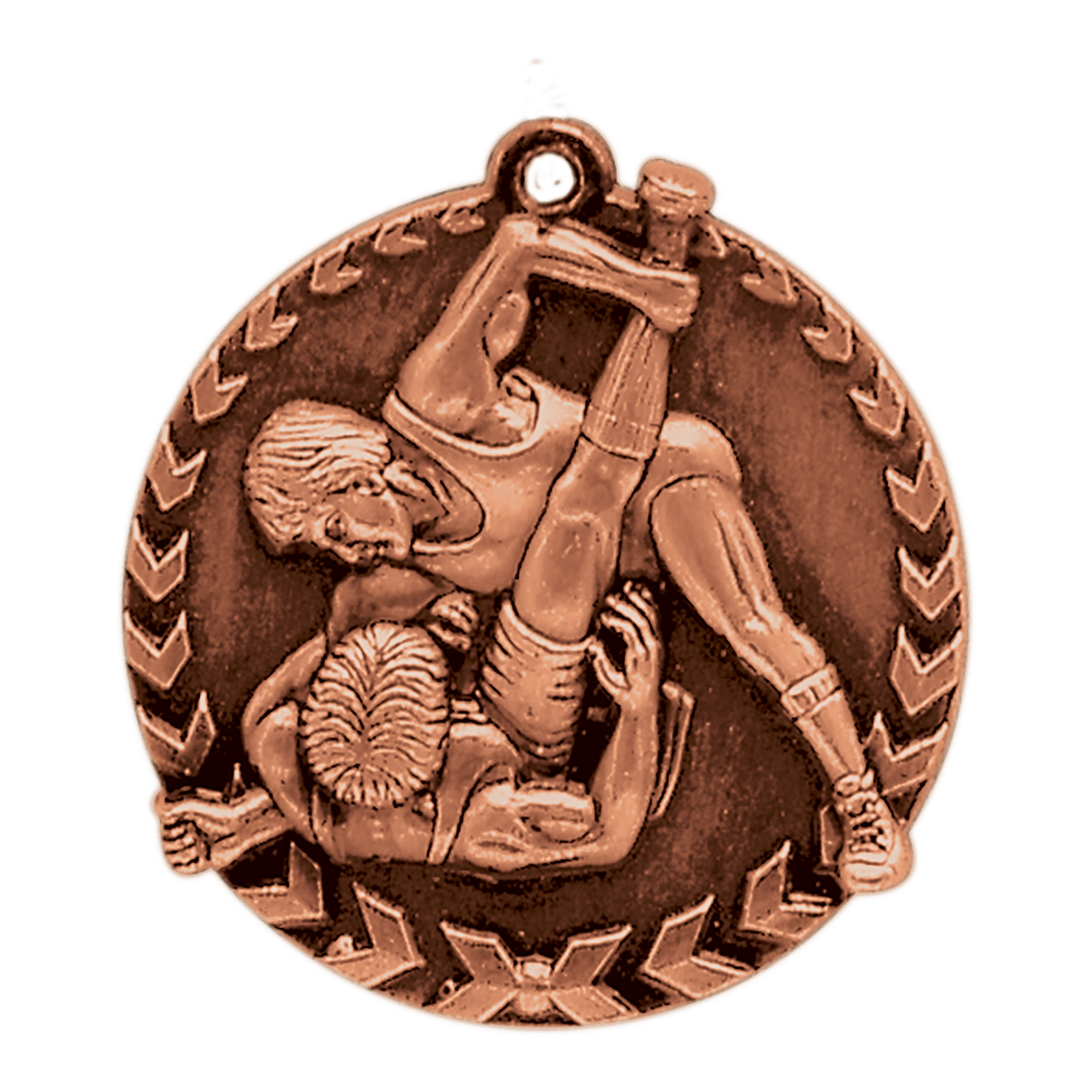 Wrestling Millennium Medal-Bronze