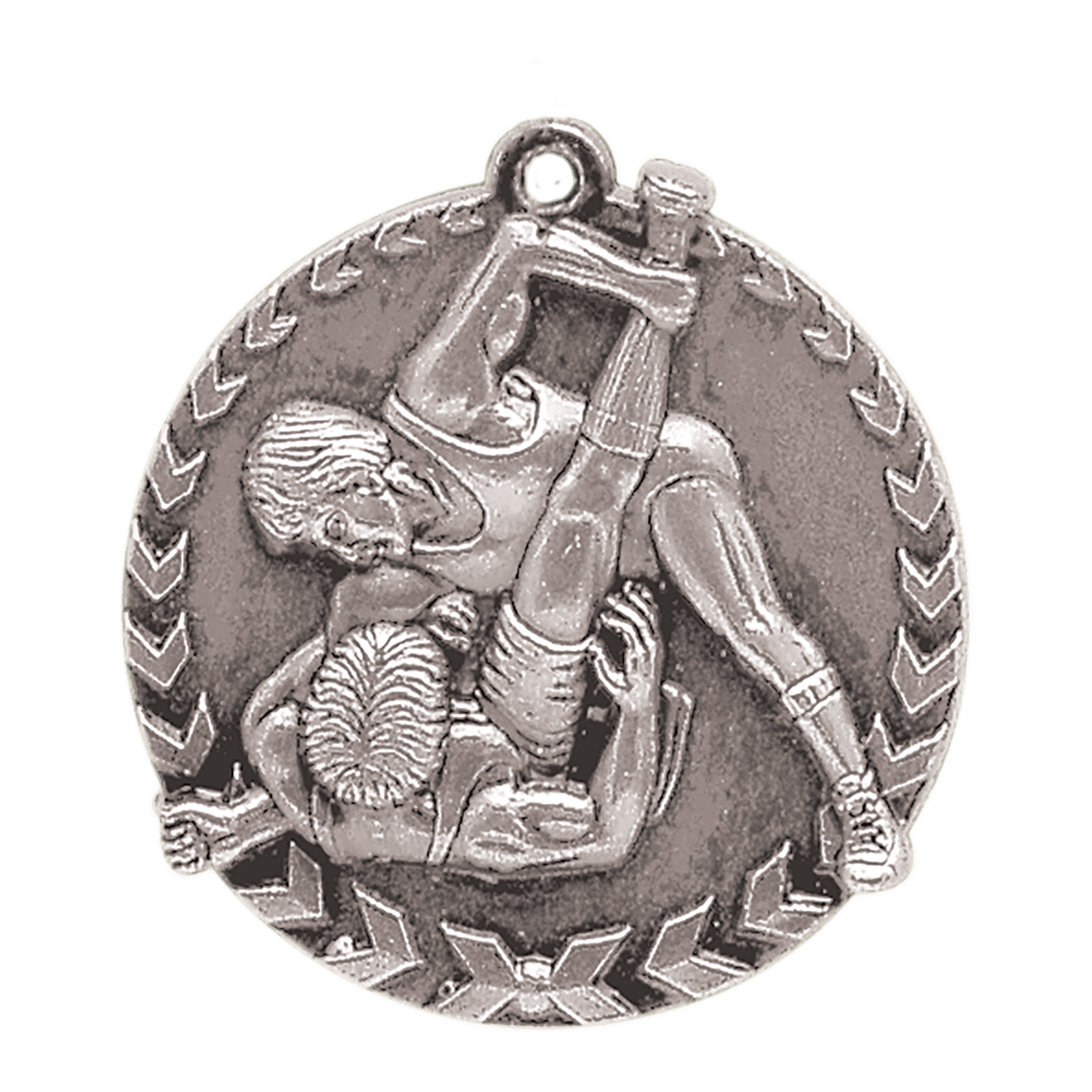 Wrestling Millennium Medal-Silver