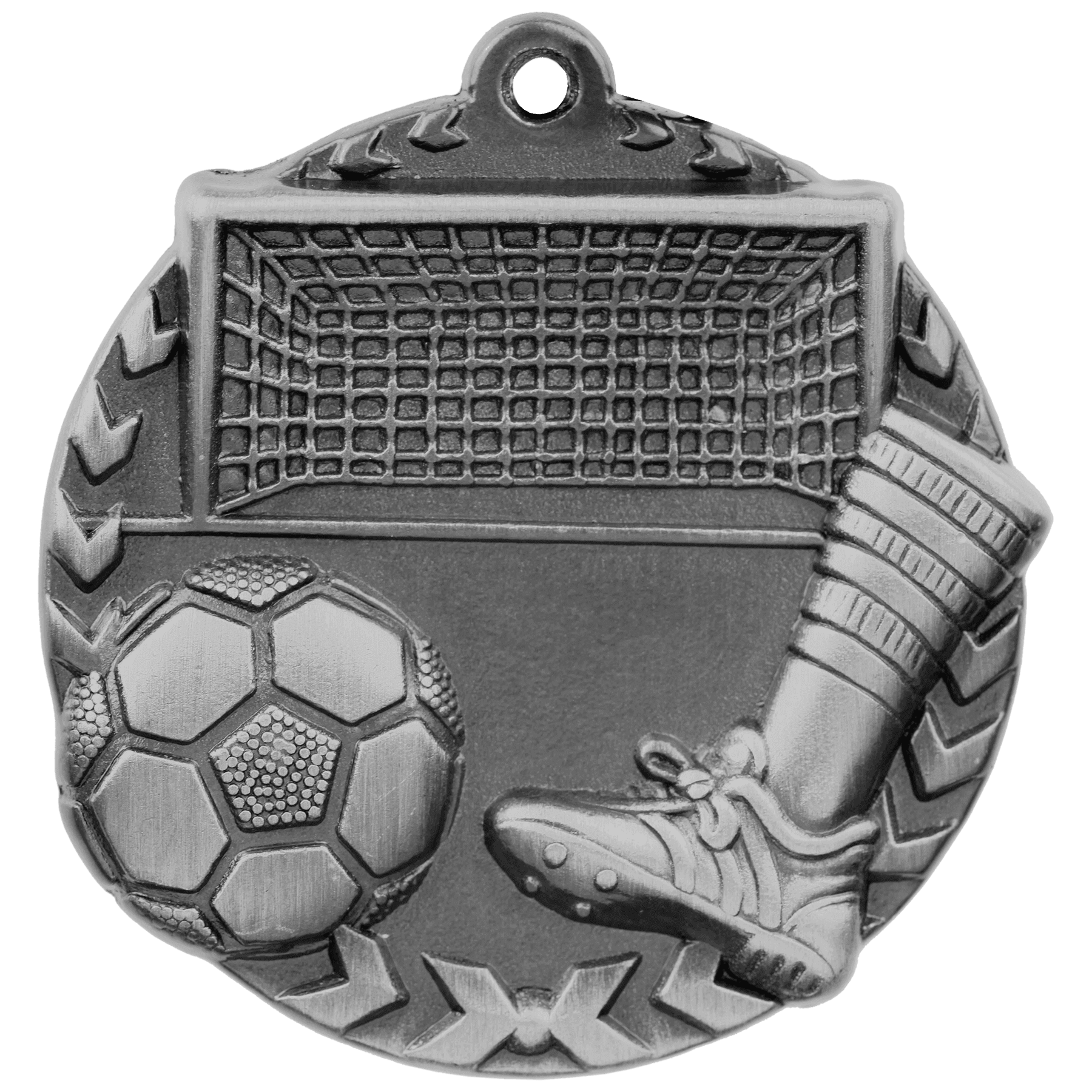 Soccer Millennium Medal-Silver