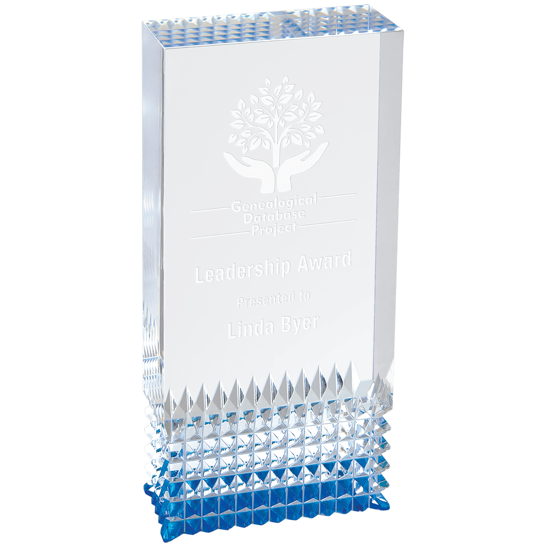 Blue Tribute Acrylic