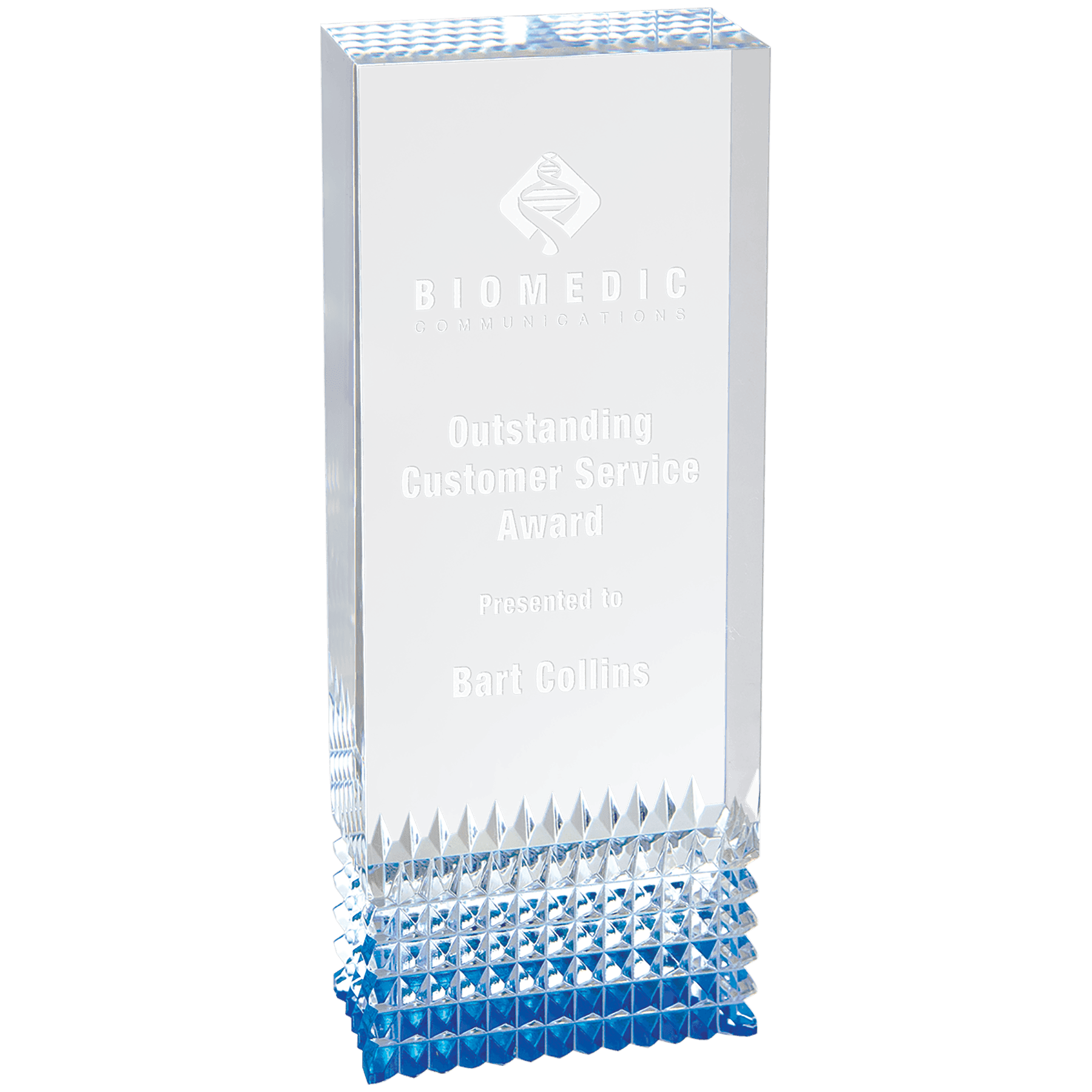 Blue Tribute Acrylic