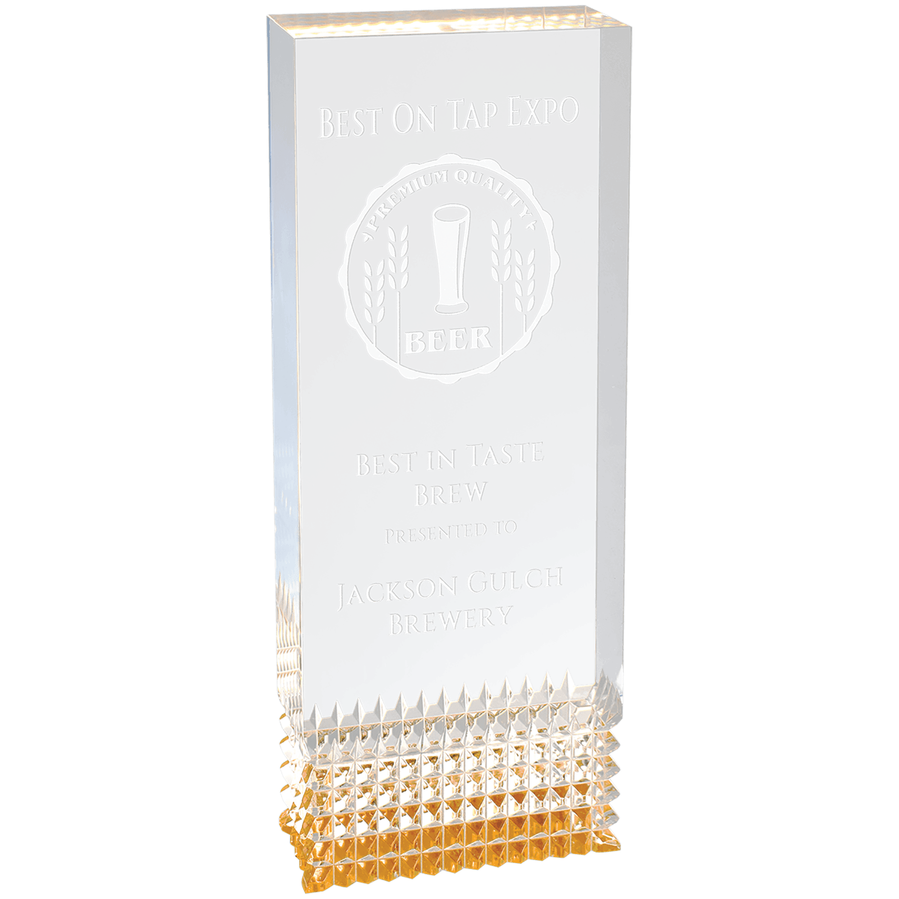 Gold Tribute Acrylic