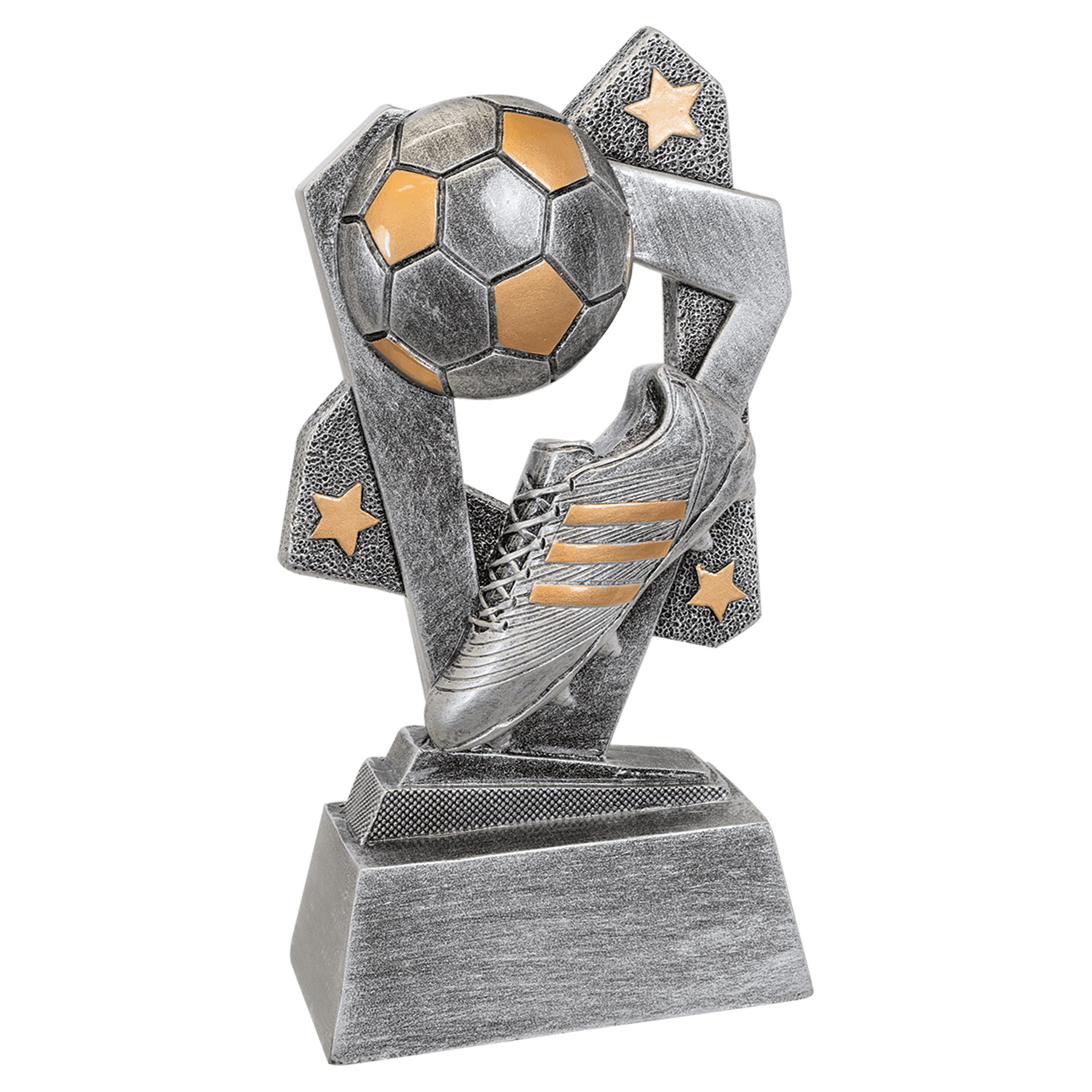 Soccer Triumph Resin-6 1/2"