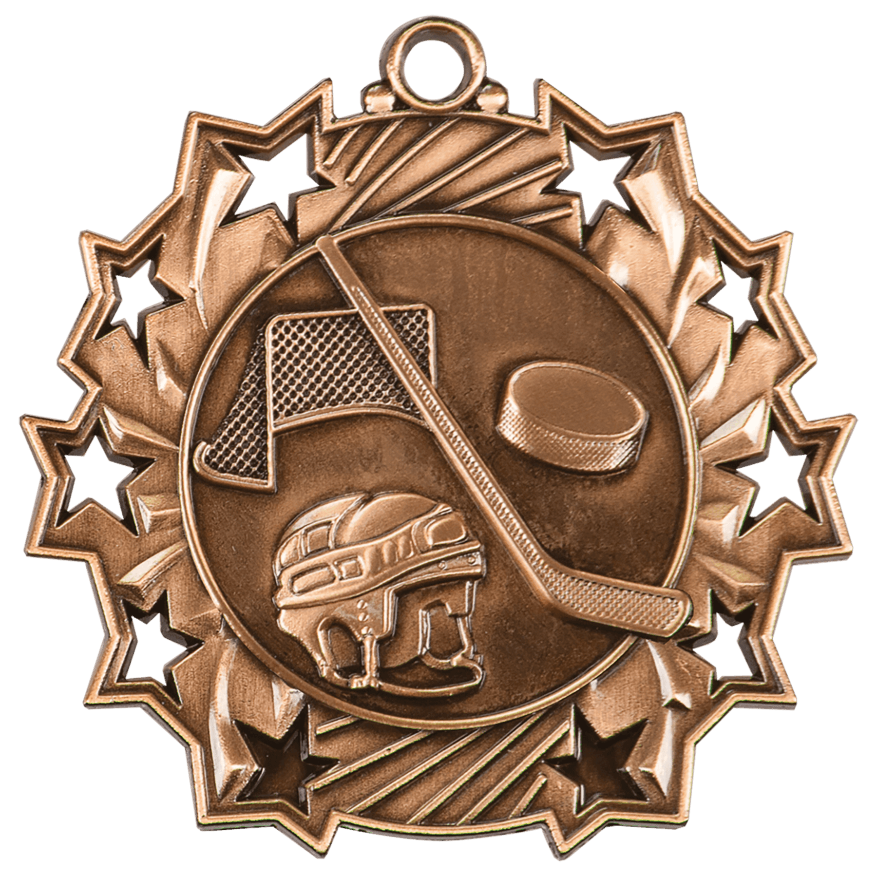 Hockey Ten Star Medal-Bronze