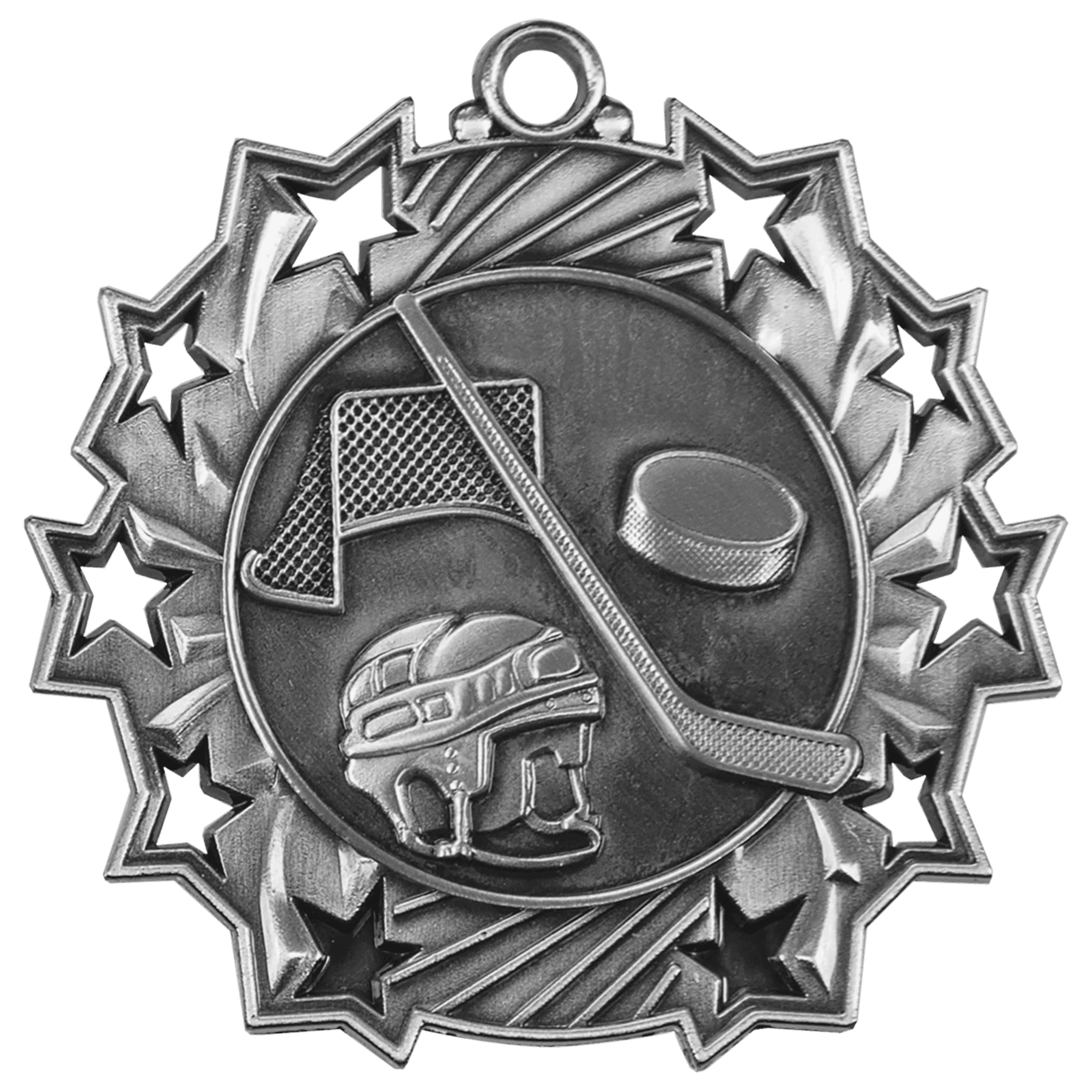 Hockey Ten Star Medal-Silver