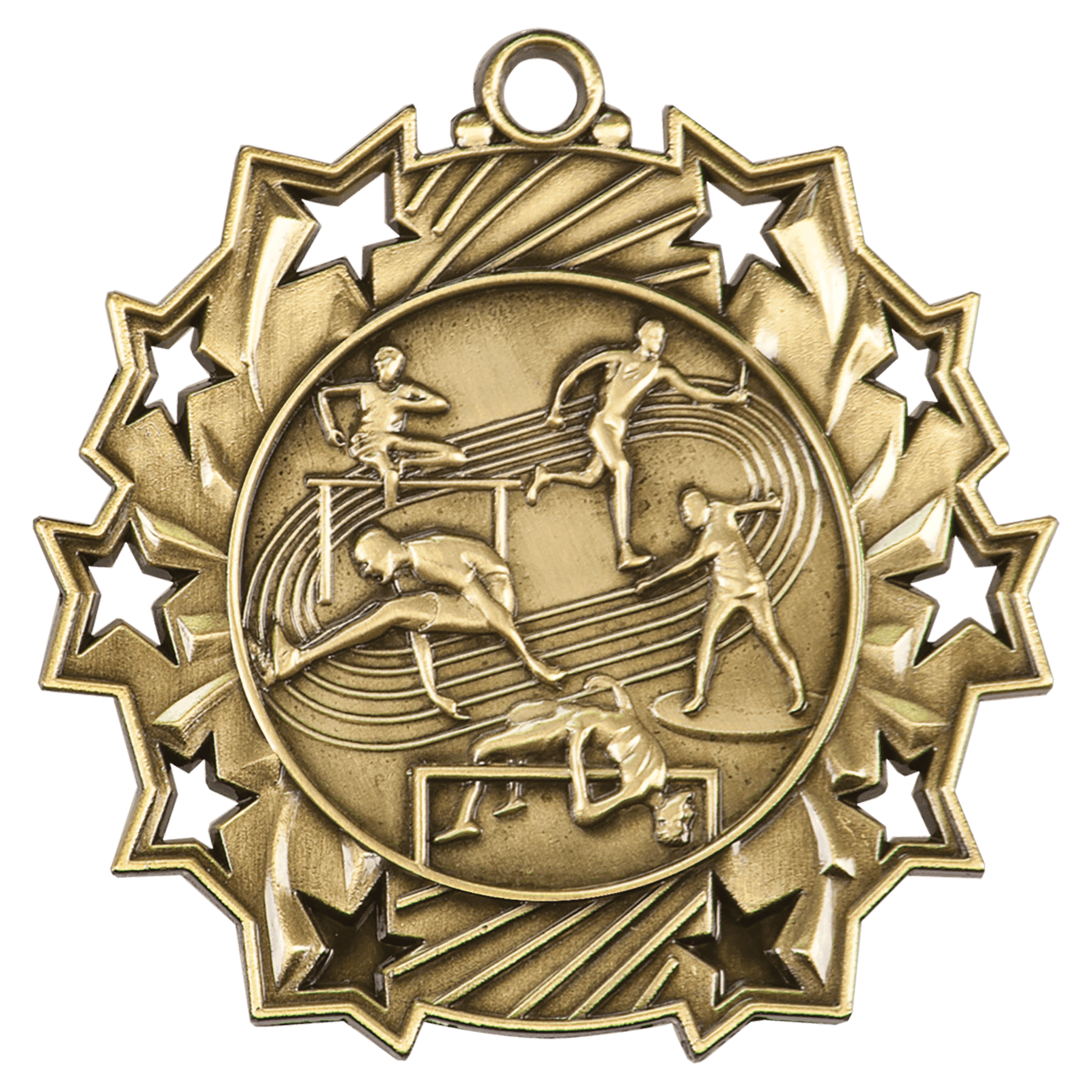 Track & Field Ten Star Medal-Gold