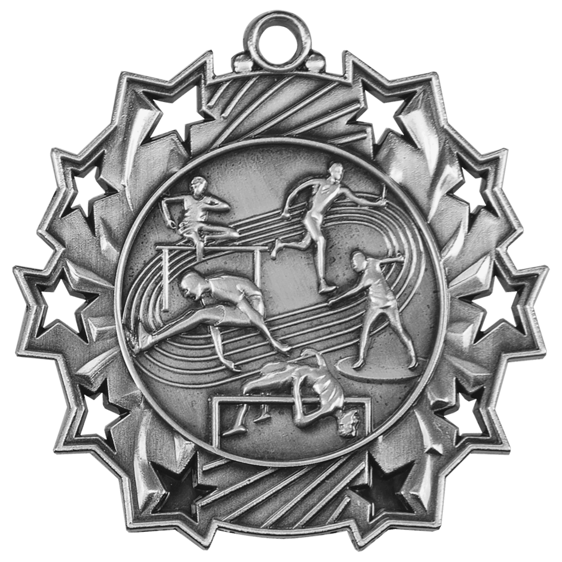 Track & Field Ten Star Medal-Silver