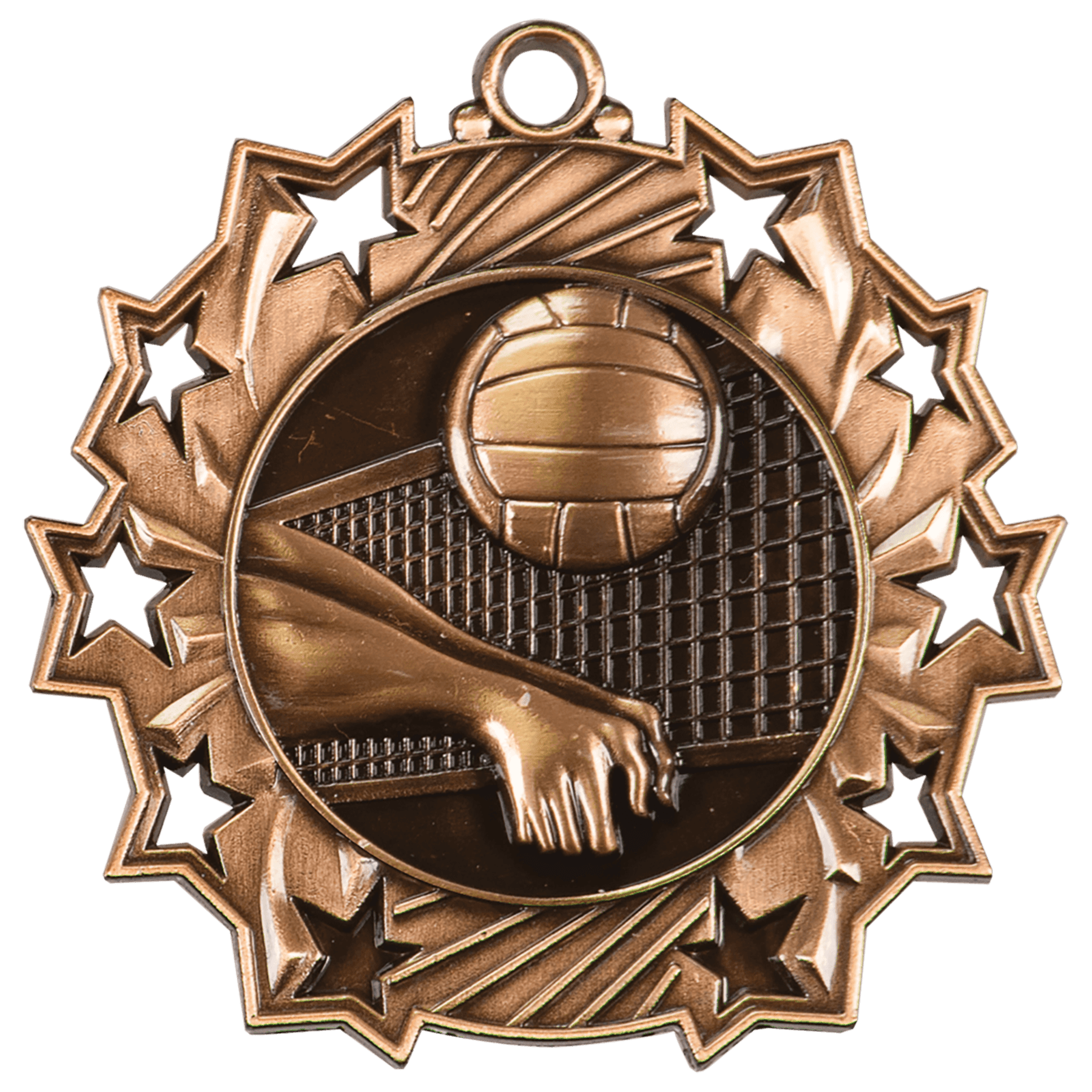 Volleyball Ten Star Medal-Bronze