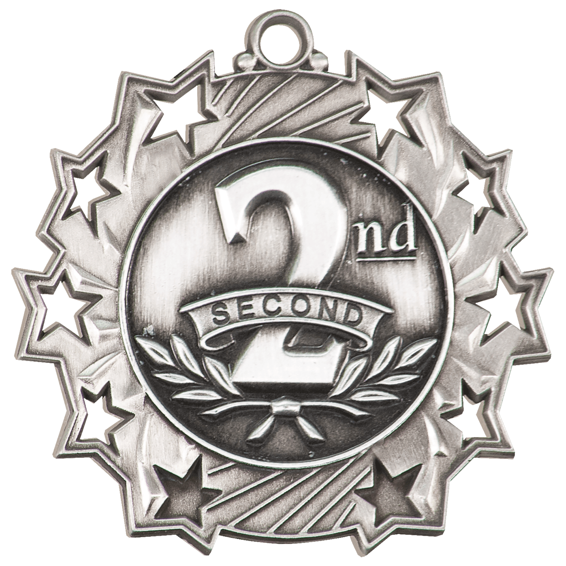 2nd Place Ten Star Medal (Silver Only)