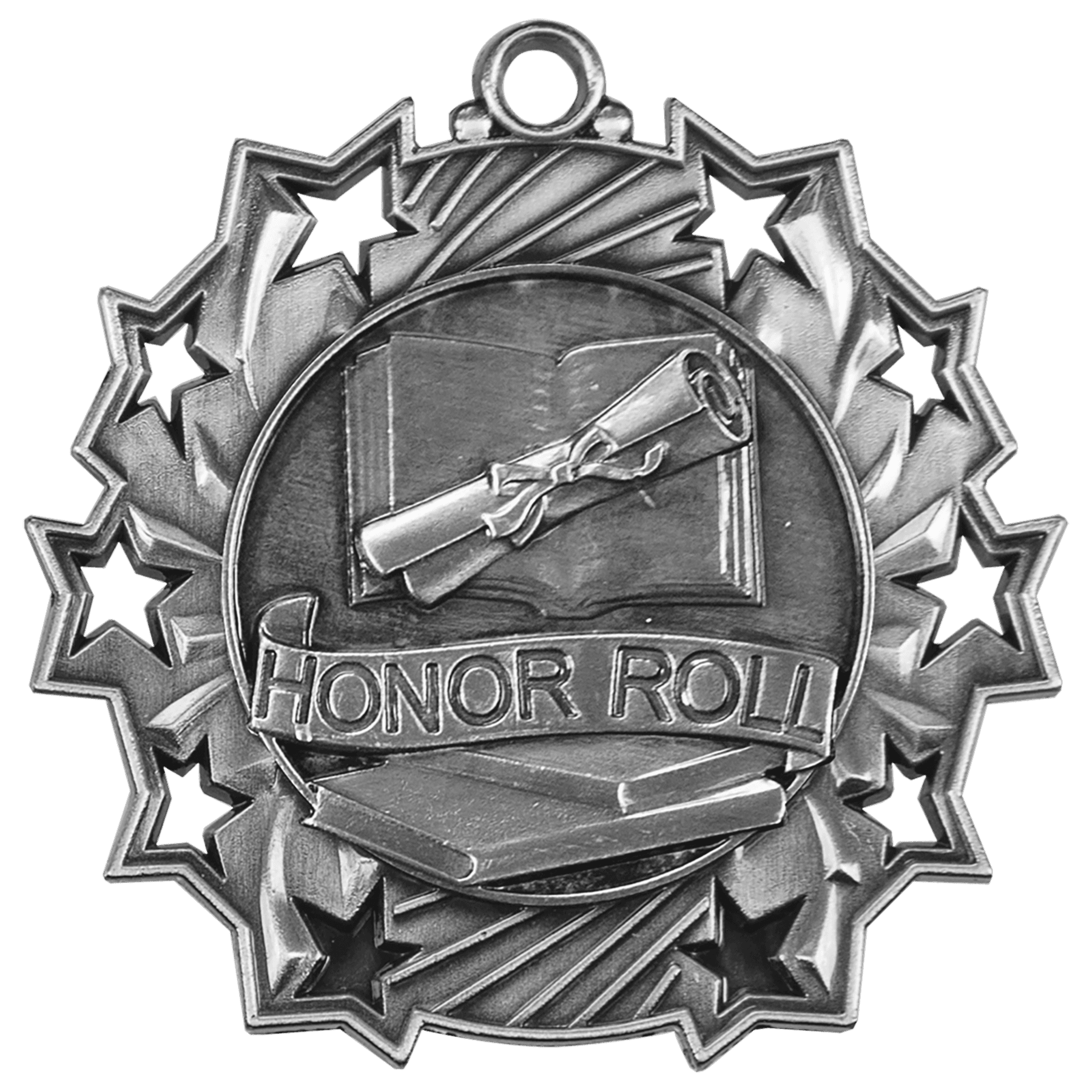 Honor Roll Ten Star Medal-Silver