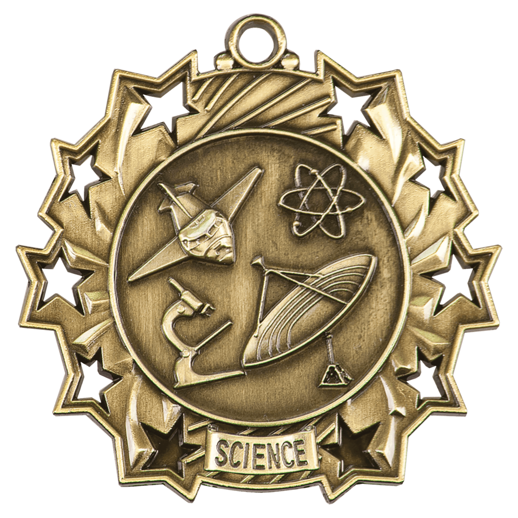 Science Ten Star Medal-Gold