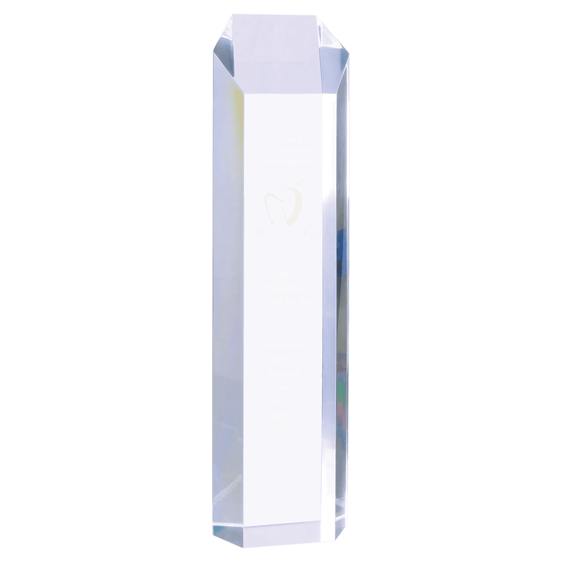 Large Clear Tower Acrylic