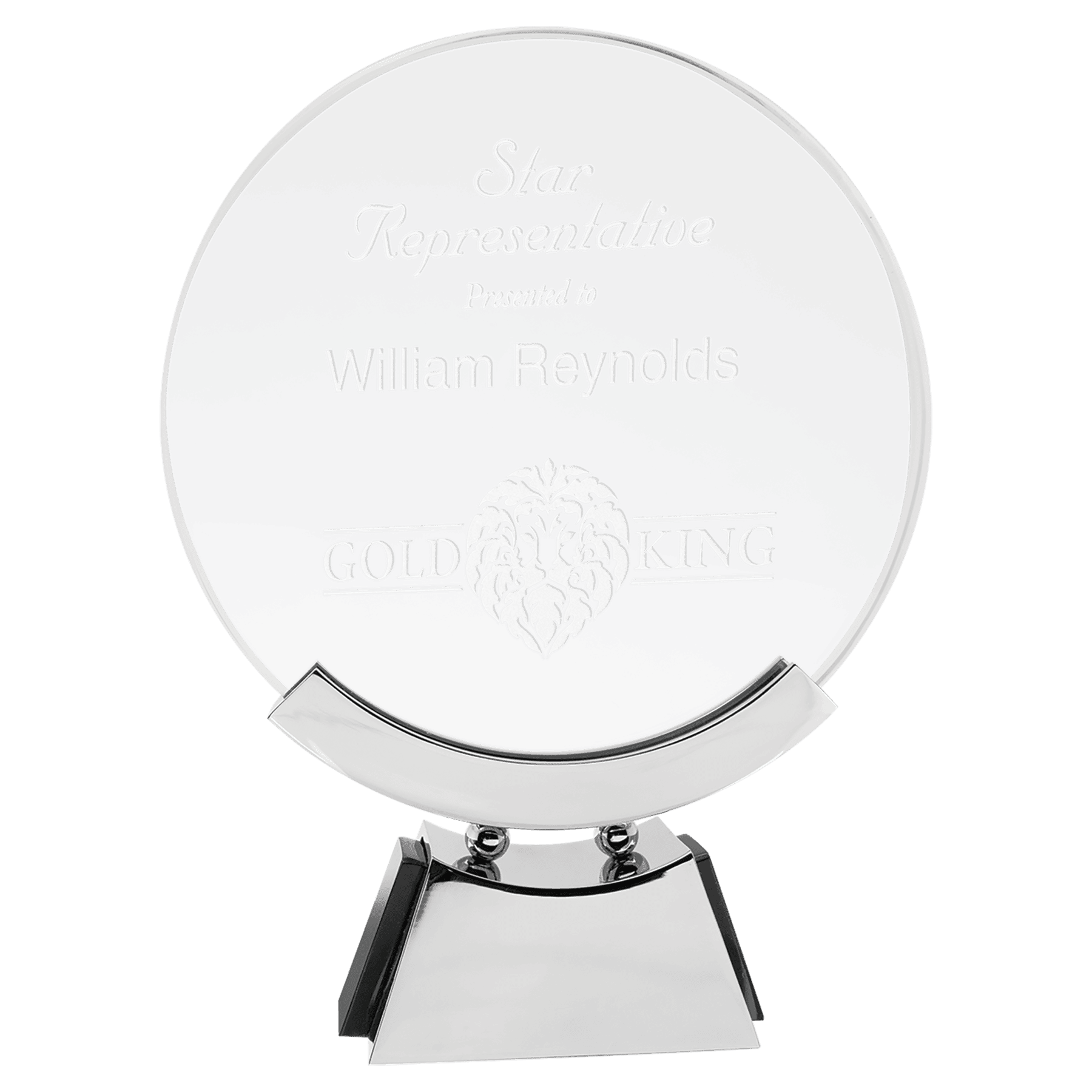 8 1/2" Round Voyager Glass