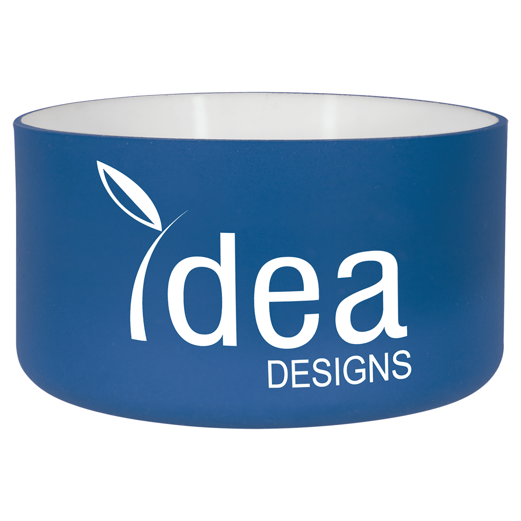 Blue/White Silicone Water Bottle Boot for 32 oz. Water Bottles