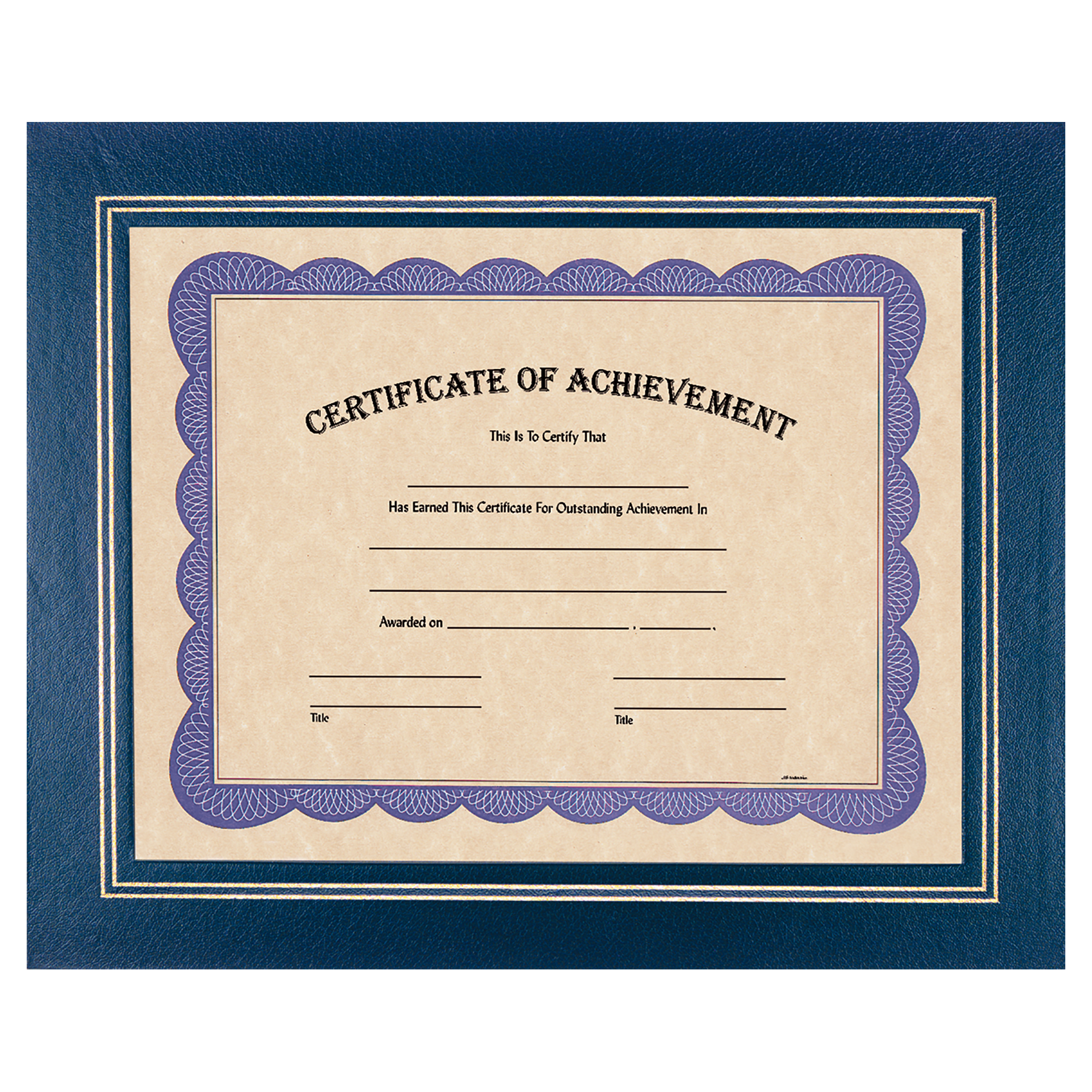 Blue Z7 Certificate Holder